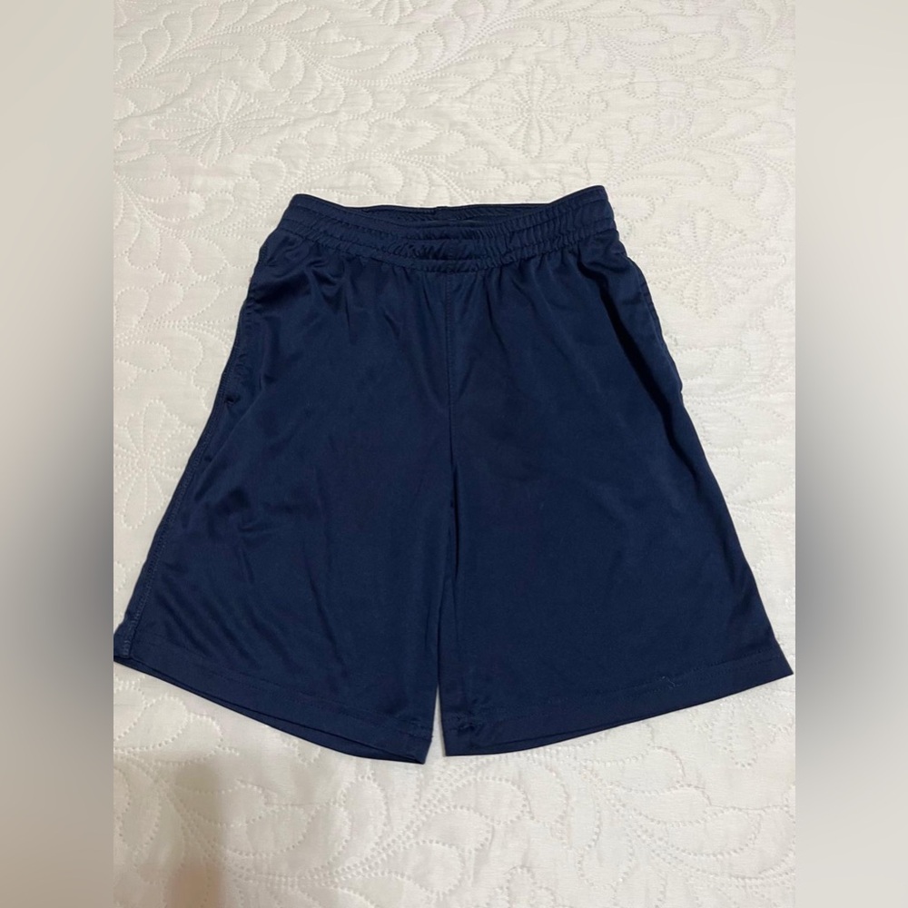 (G) Navy Blue Athletic Shorts